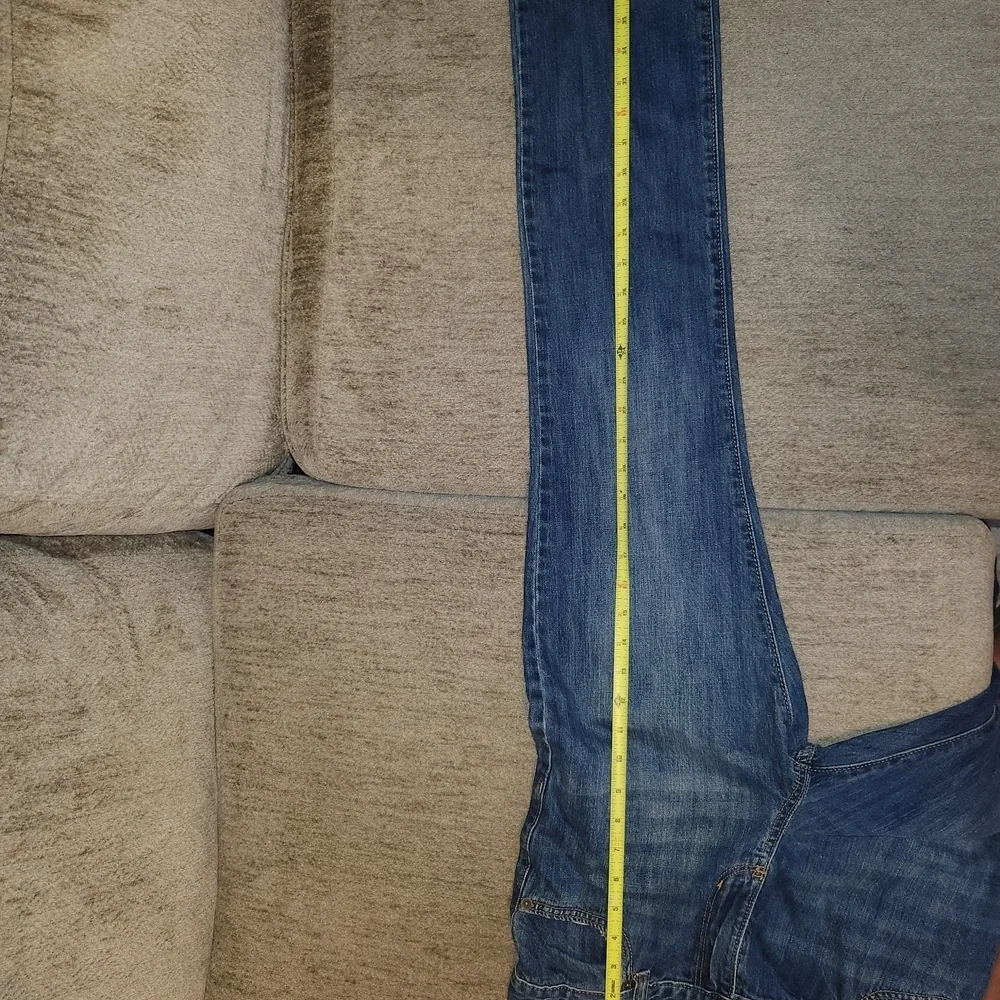 Old Navy Dark Blue Straight Leg Jeans